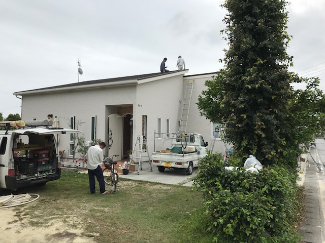 中城村N邸の施工写真 7