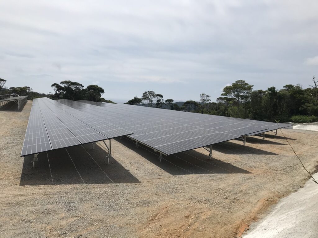 本部町グランド設置　366kwスパイラル工法の施工写真 18
