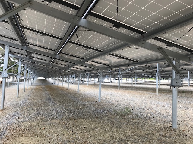 本部町グランド設置　366kwスパイラル工法の施工写真 20