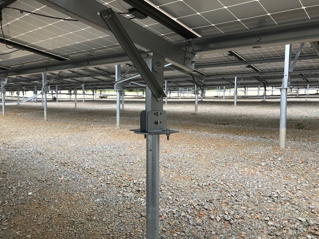 本部町グランド設置　366kwスパイラル工法の施工写真 21