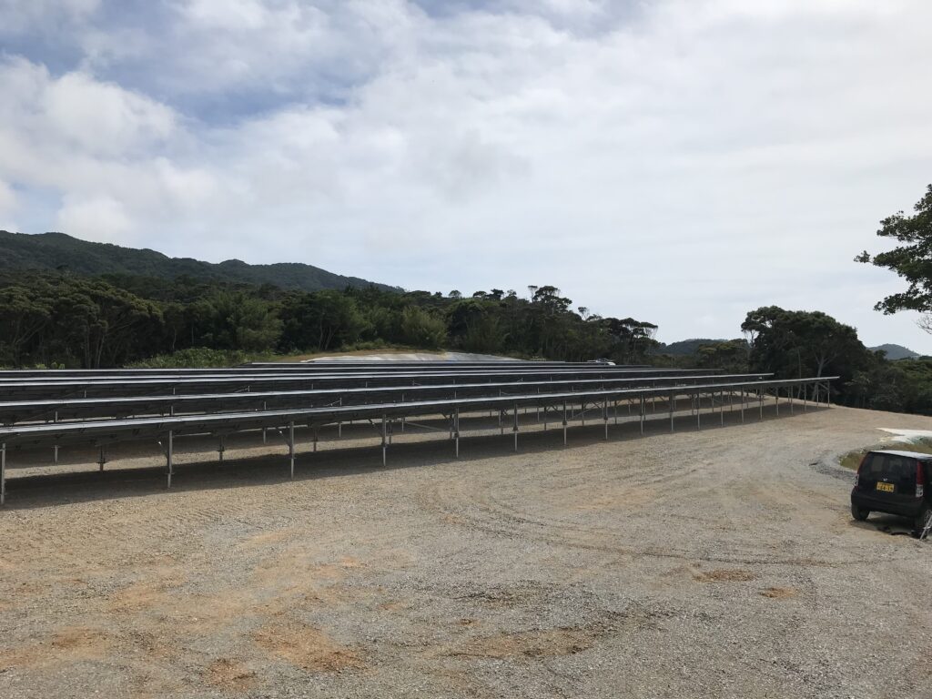 本部町グランド設置　366kwスパイラル工法の施工写真 15