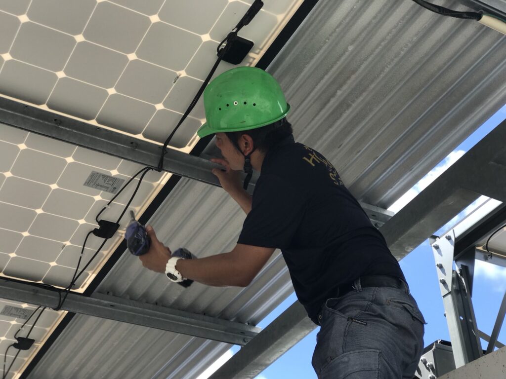 南城市Y邸の施工写真 14