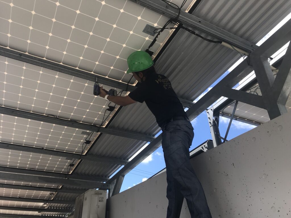 南城市Y邸の施工写真 15