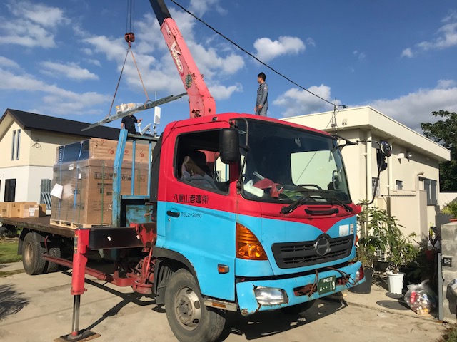 石垣市M邸の施工写真 5