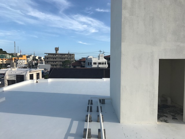 うるま市M様　共同住宅の施工写真 2