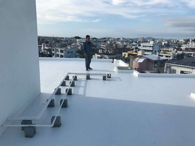 うるま市M様　共同住宅の施工写真 3